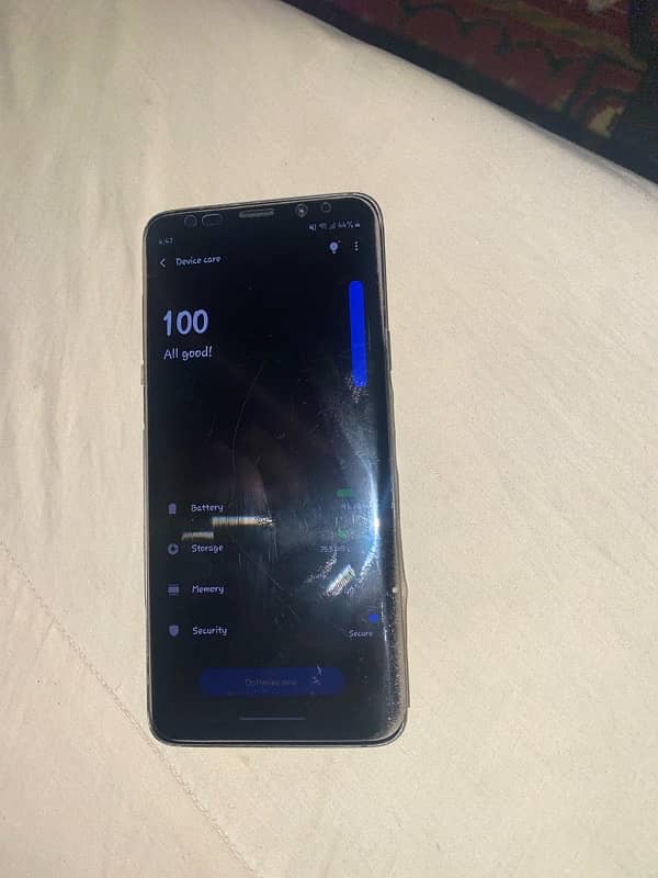 selling S9 plus 256gb duel sim 13