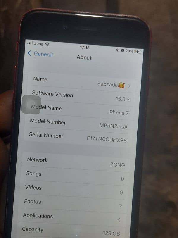 IPhone 7 128gb pta all ok exchange possibil 1