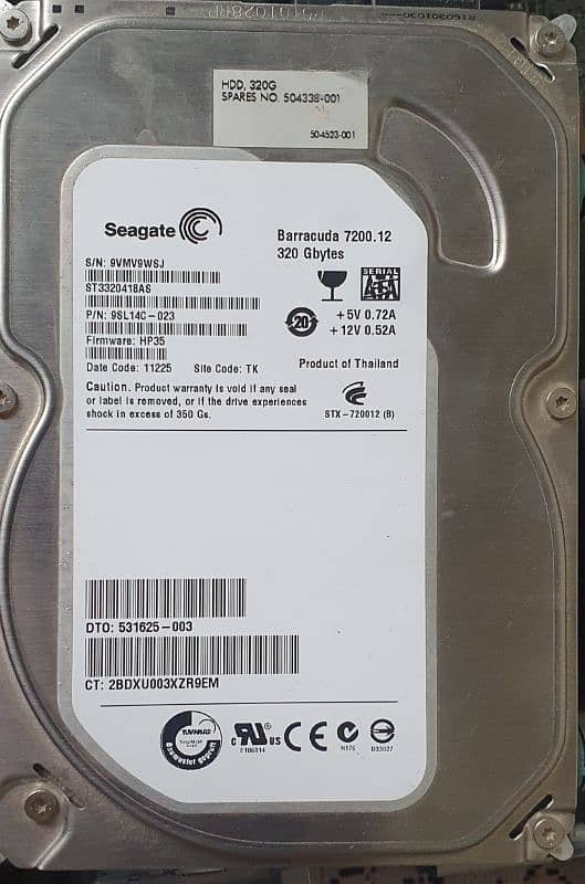 graphic card and hard disks 1