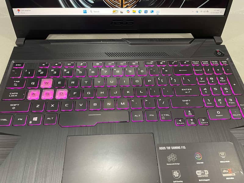 Asus Tuf Gaming F15 Like Brand Laptop Total Orignal RGB KEYS. . 13