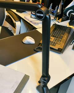 Teyun Podcast Imported Boom Arm Mic Stand for Studio