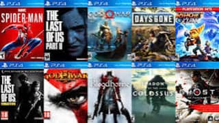 ps4 and ps5 Games