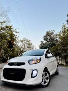 Kia picanto 2021 model bumper to bumper original new car white color