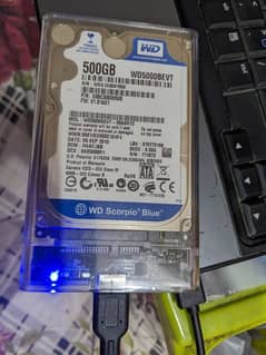 WD 500GB pocket drive