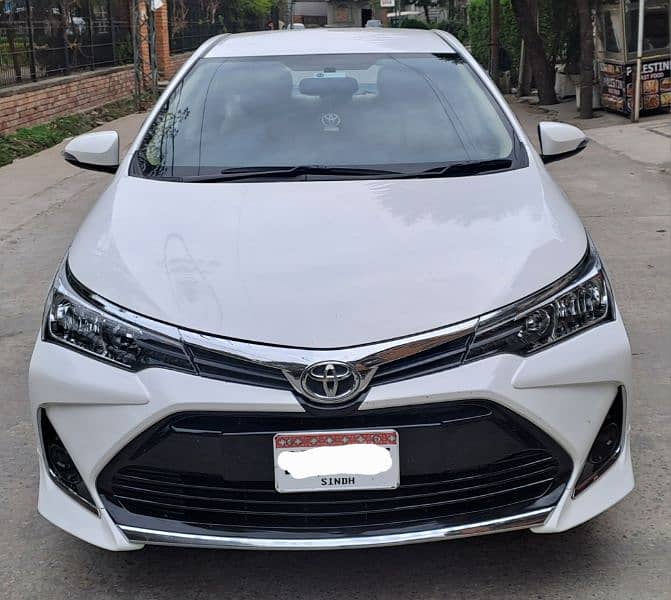 Toyota Corolla Altis 2024 X CVT Brand New Zero Meter 1