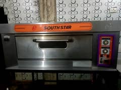 used southstar pizza oven yxy20 with stand fast food setup