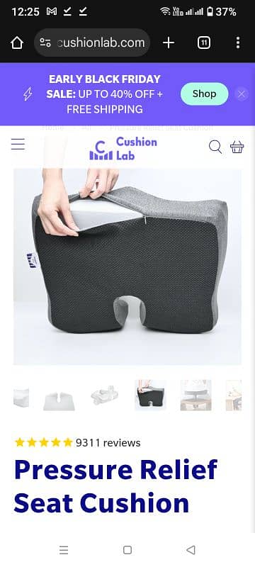 Imported chair cocyx tailbone cushion 3