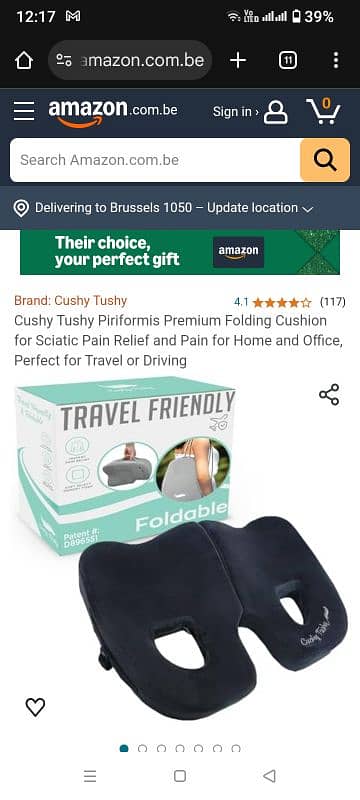 Imported chair cocyx tailbone cushion 12
