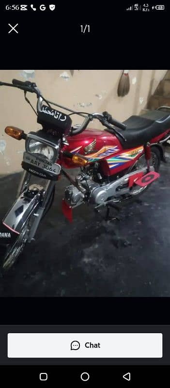 Honda 70 CD urgent sale 03279252314 Whats 1