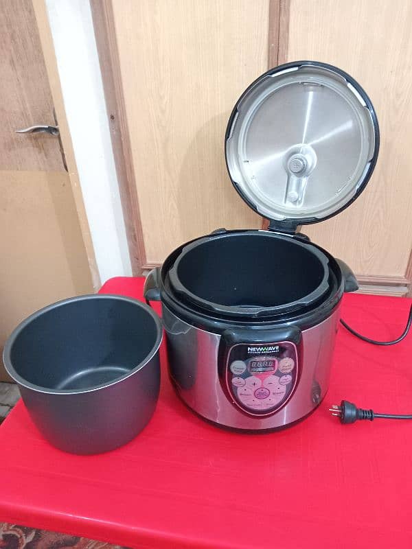 New Wave Multifunctional 2 Litre Electric Pressure Cooker 5