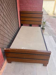 single bed without mattress