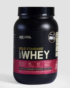 Optimum Nutritions Whey Protein Available