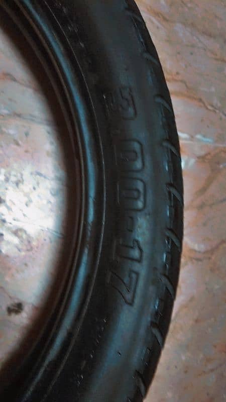 cg 125 DSI srilankan company tyre 1