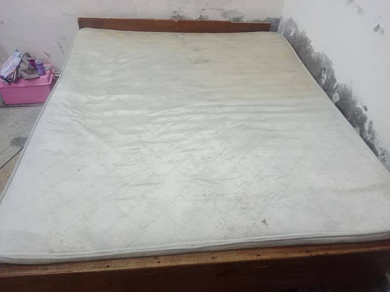 Victoria King size spring mattress with bed contact plz 03015192714 2