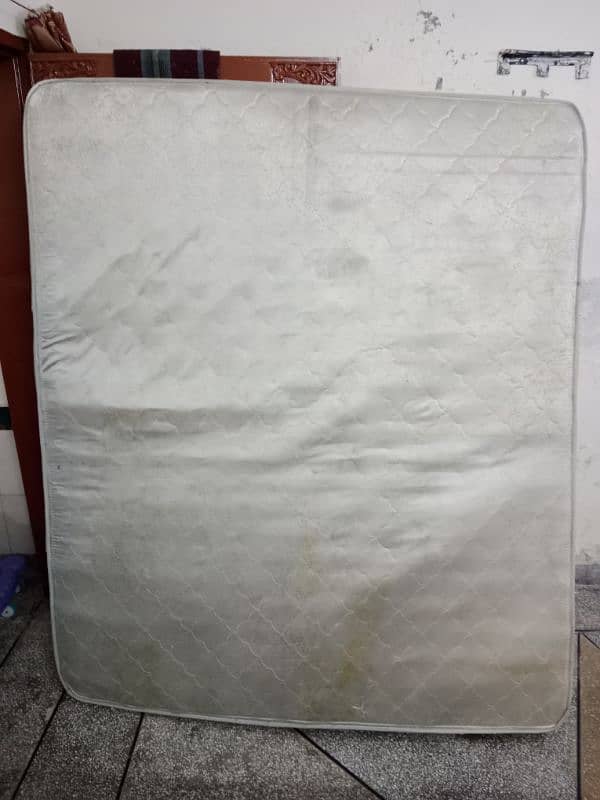 Victoria King size spring mattress with bed contact plz 03015192714 4