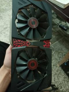 asus rog strix r9 380 4gb. factory overclocked.