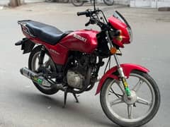 Suzuki gd110s red colour self start good conditoon 2016 model