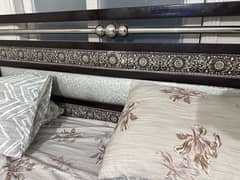 king size bed with matres