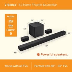 vizio 5.1 Surround System home theatre by tesla