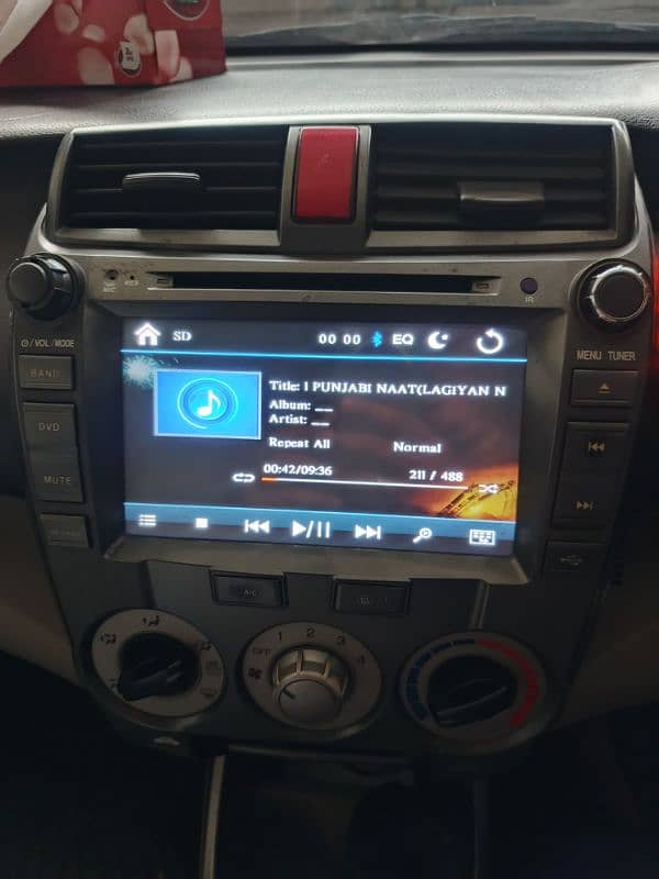 honda city car lcd with panel 2