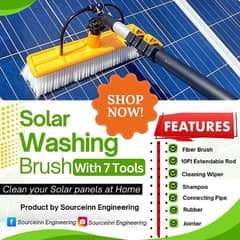 Solar Cleaning Brush