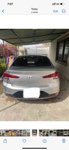 out class Hyundai Elantra 2023