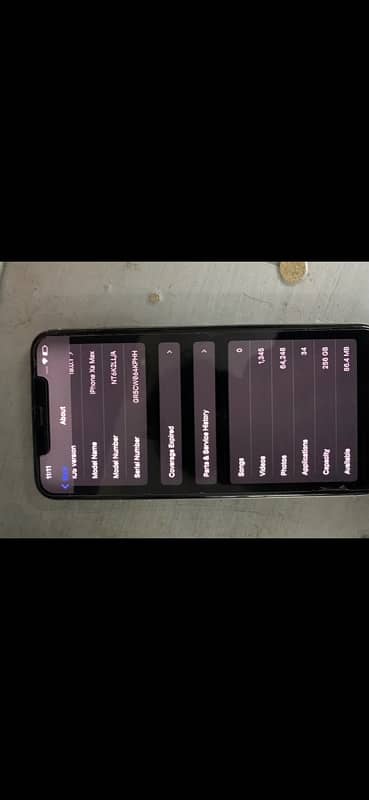 Apple IPhone XS Max 256 GB Silver (Non-PTA) 4