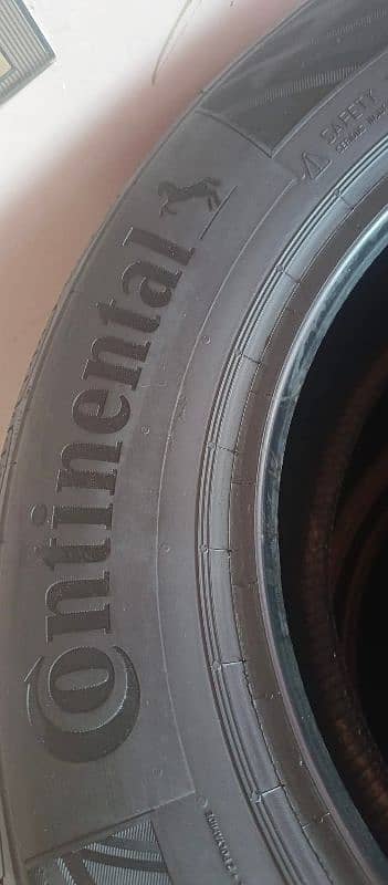 Continental 195 65 15 Tyre Very less used 1