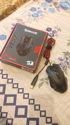 Redragon M607 GRIFFIN RGB 7200 DPI Gaming Mouse (Black)