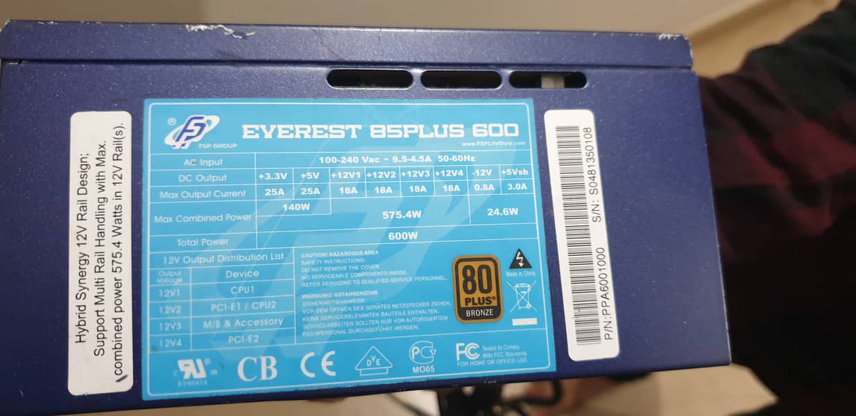 FSP Group Everest 85PLUS 600 W 0