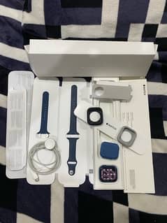 apple series 7, 45mm, sp band GPS