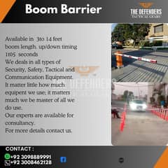 automatic boom barrier in Pakisatn