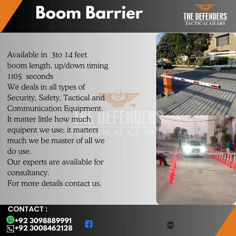 automatic boom barrier in Pakisatn 0