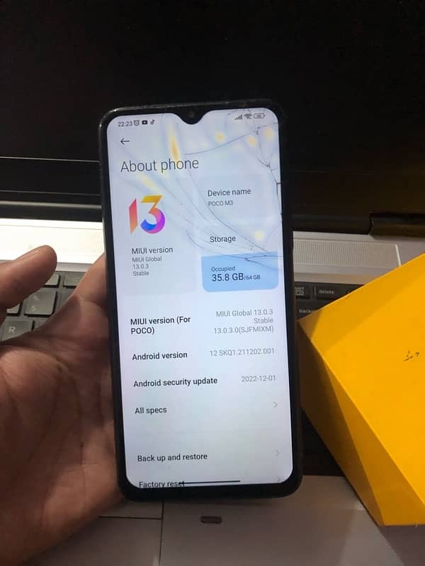 poco m3 4/64gb with box 8