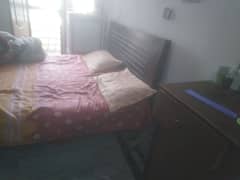 Double bed with mattress in good condition