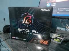 ASrock b650e PG Riptide wifi