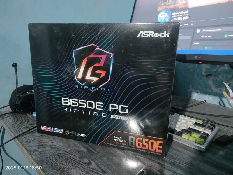 ASrock b650e PG Riptide wifi 0