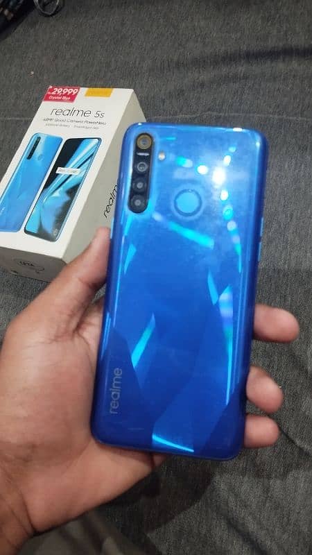 Realme 5s Crystal blue 0