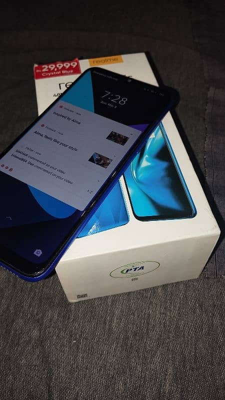 Realme 5s Crystal blue 5