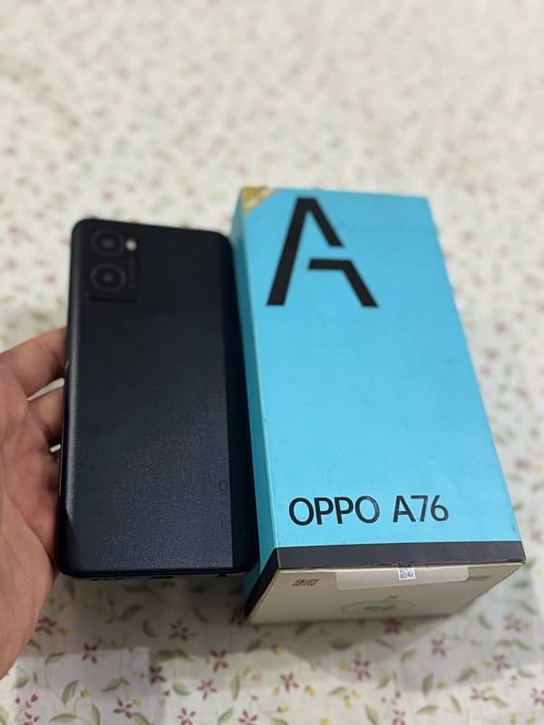 Oppo A76 6/128 PTA approved 0