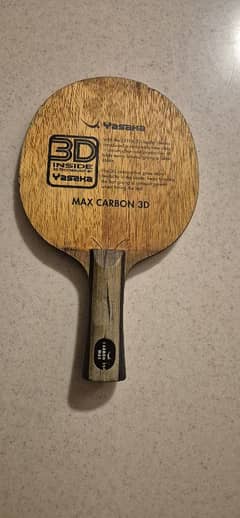 Yasaka 3d Max Carbon Table Tennis Blade/Racket