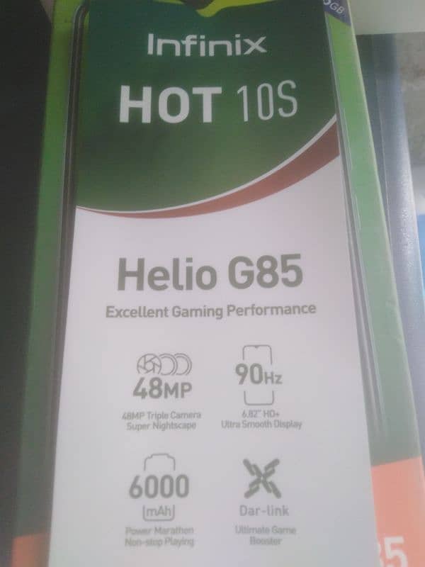 infinix Hot 10 S with complete box 0