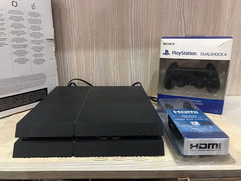 PS4 with Full Pack – 1TB Storage, Excellent Condition 0