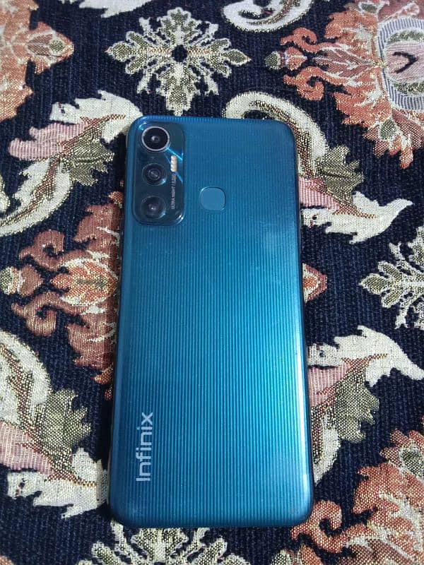 infinix Hot 11 4GB Ram 128GB PTa official approved fast fingerprint 0