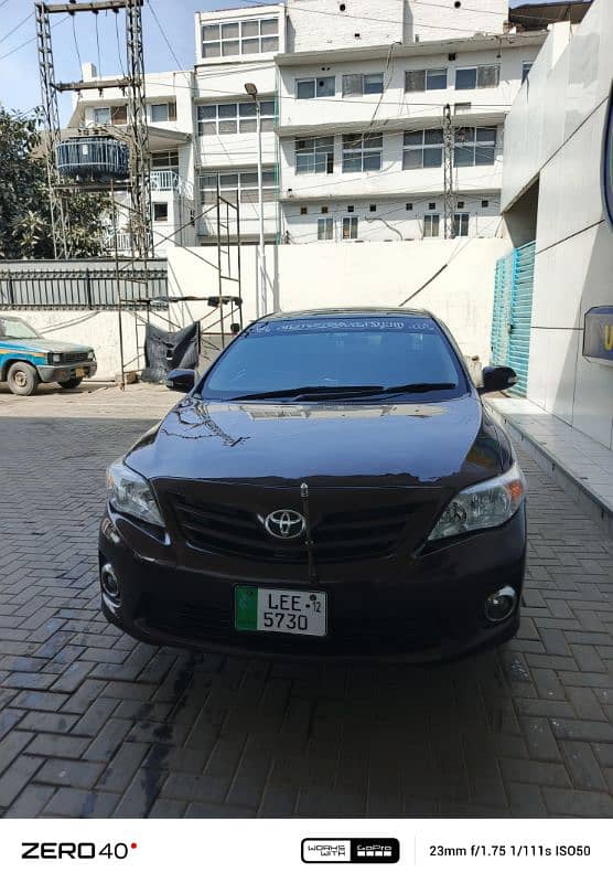 Toyota Corolla GLI 2012 2