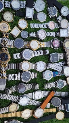 Lot of 50+ Original Branded Watches made in Japan