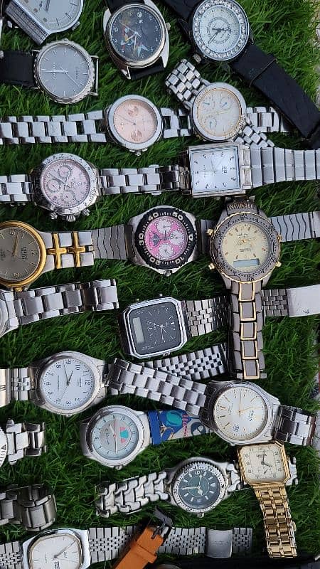 Lot of 50+ Original Branded Watches made in Japan 13