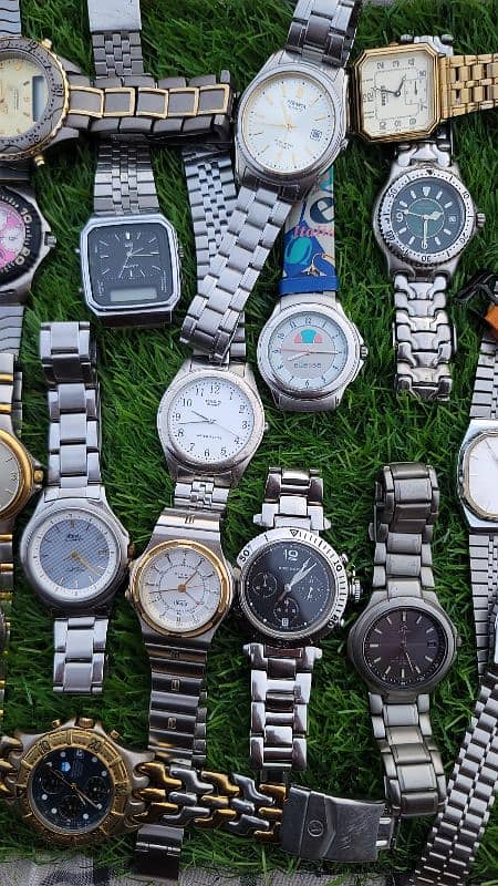 Lot of 50+ Original Branded Watches made in Japan 15