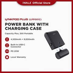 Iwalk LinkPod Plus power Bank 4500 mah