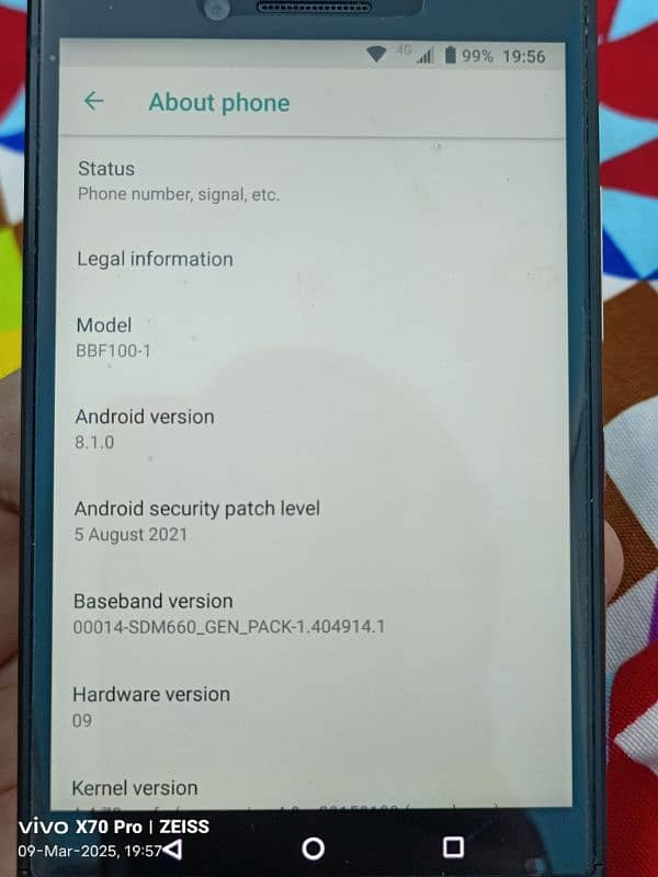 Blackberry Key2 PTA aprove 9